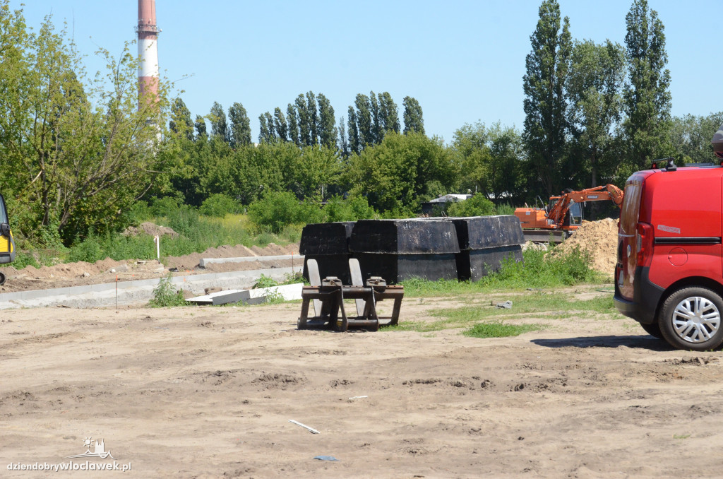 Przy ul. Celulozowej powstają nowe drogi