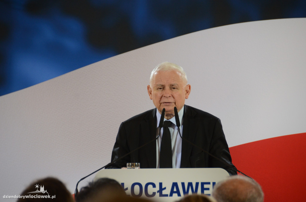 Jarosław Kaczyński we Włocławku
