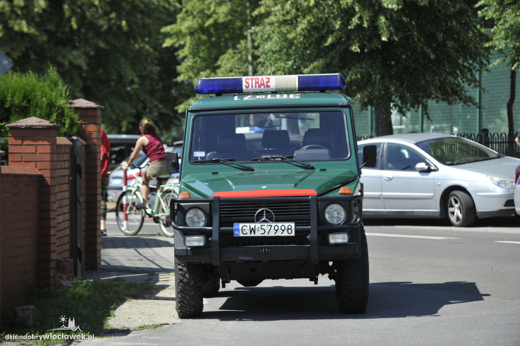 Cyprianka: Pożar w budynku szkoły