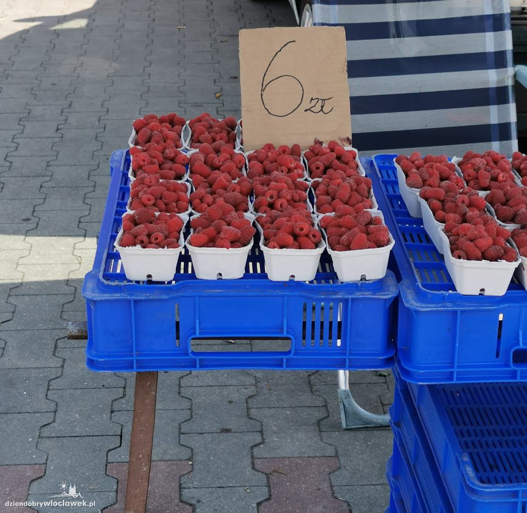 Ceny na targowisku przy Kaliskiej
