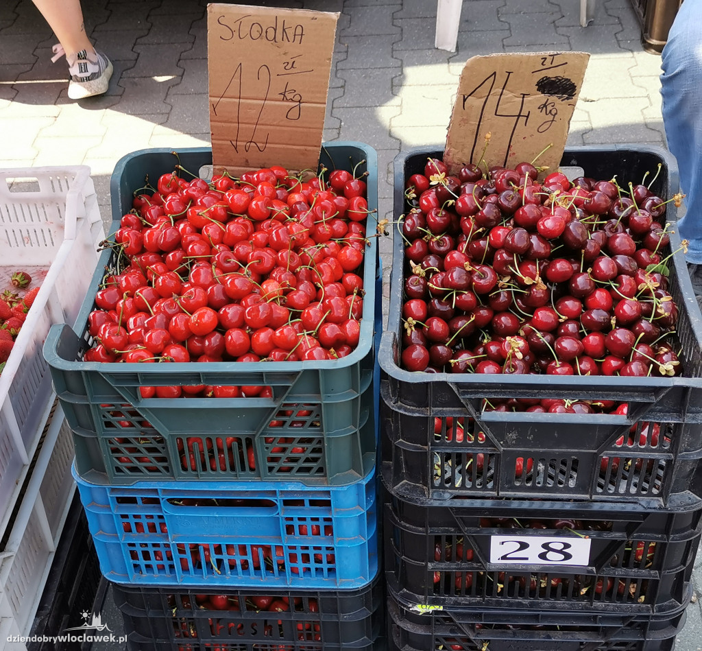 Ceny na targowisku przy Kaliskiej