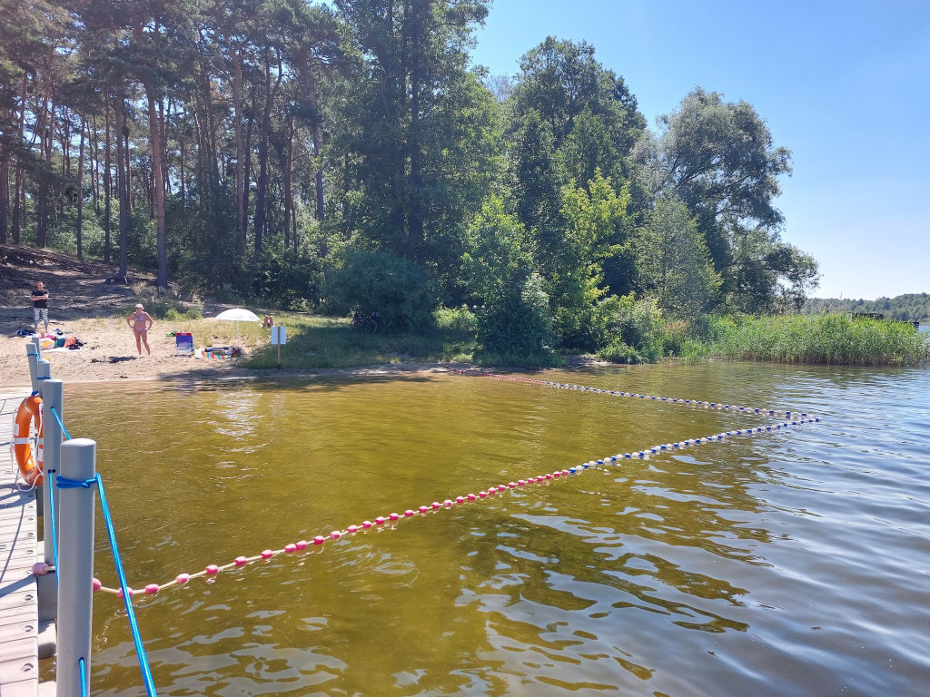 Kąpielisko dla psów na Wikaryjce
