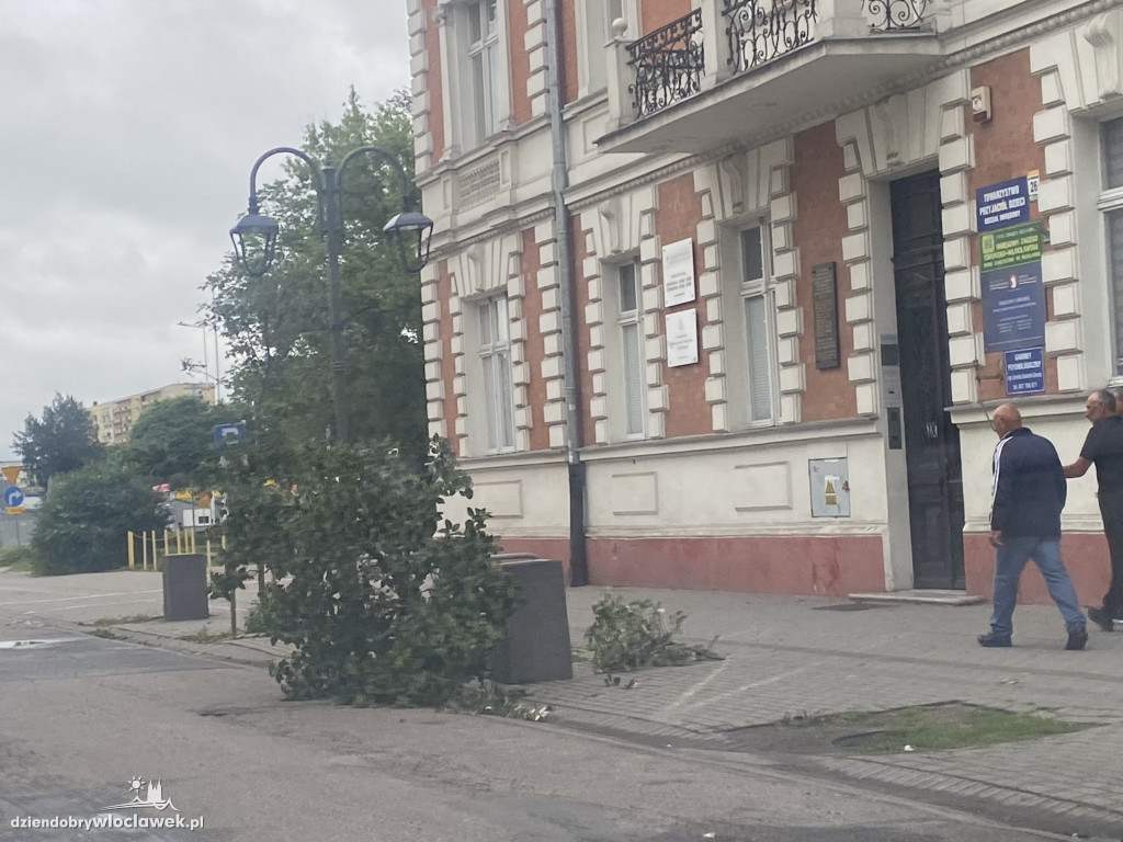 Krajobraz po nawałnicy. Miasto liczy straty