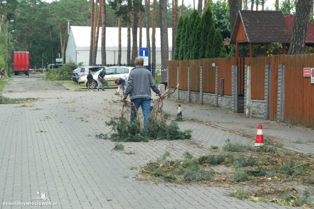 Uzdrowisko sprząta po wielkiej wichurze