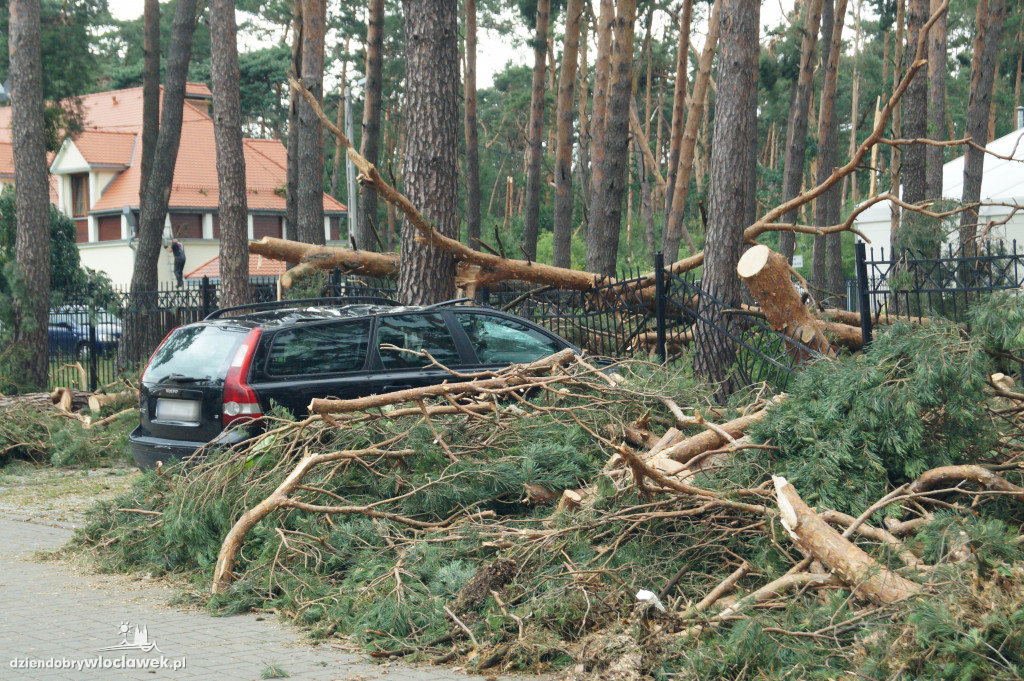Uzdrowisko sprząta po wielkiej wichurze