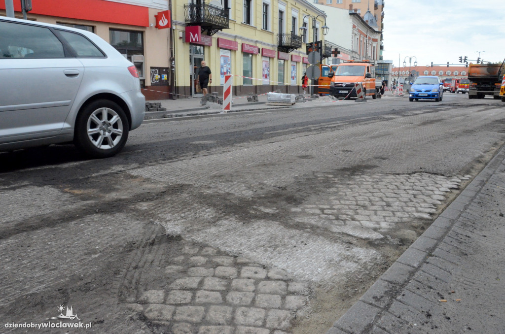 Trwa remont ulicy Kościuszki