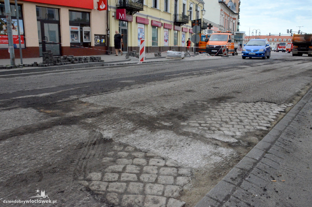 Trwa remont ulicy Kościuszki