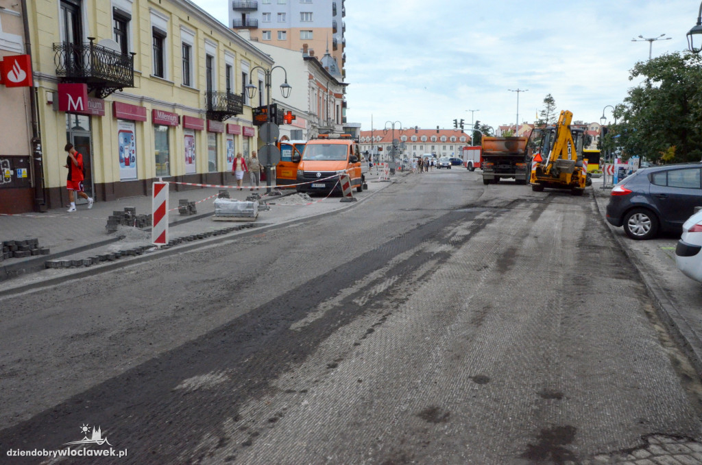Trwa remont ulicy Kościuszki