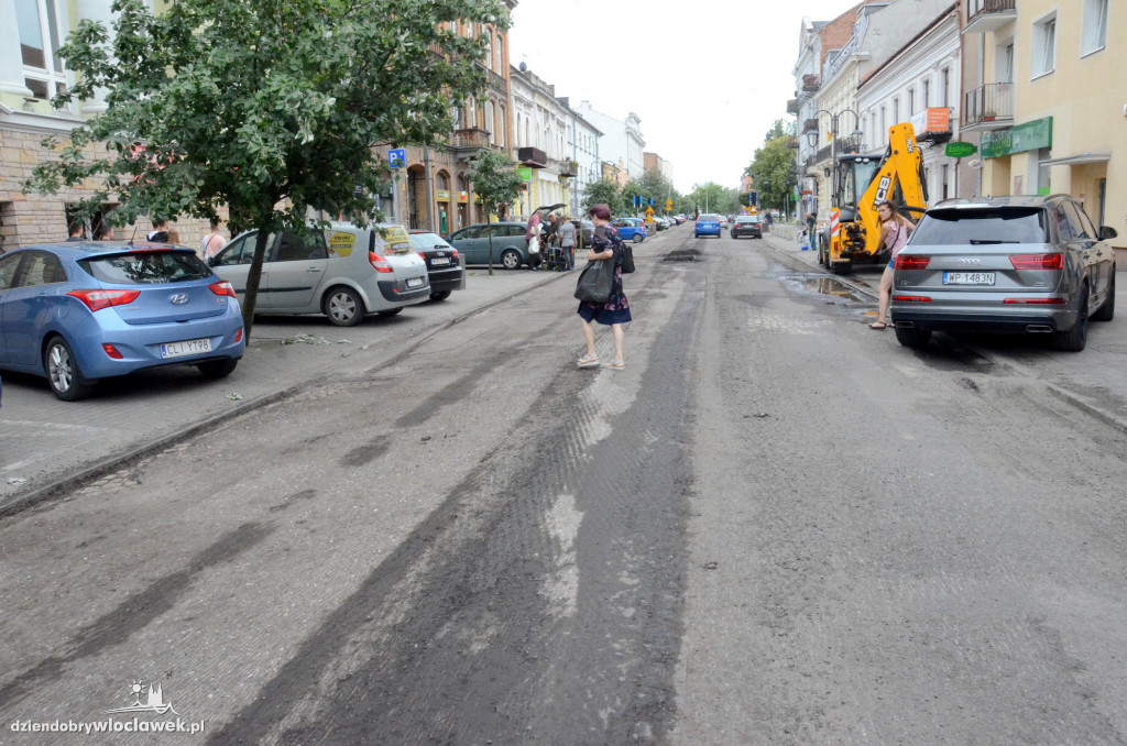 Trwa remont ulicy Kościuszki