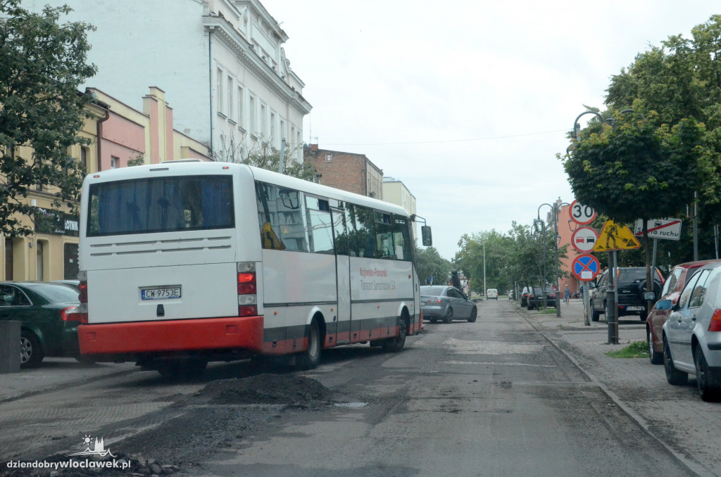 Trwa remont ulicy Kościuszki