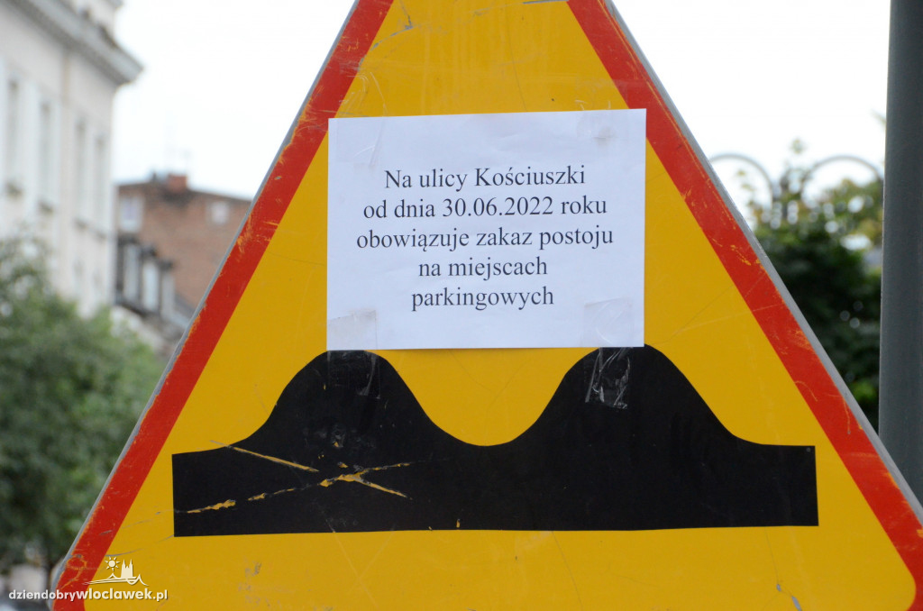 Trwa remont ulicy Kościuszki
