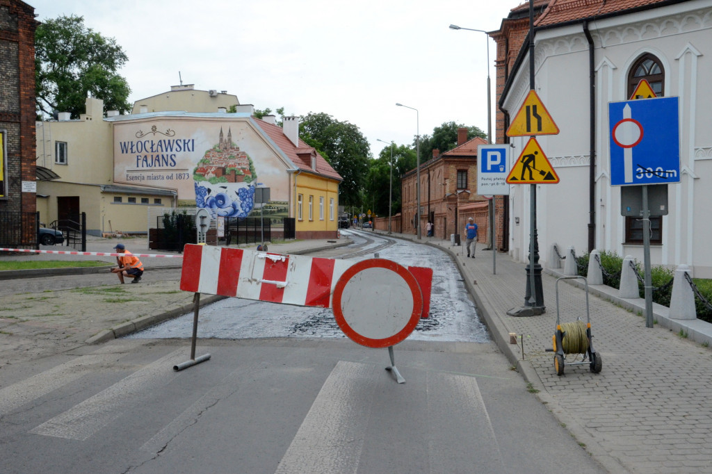 Trwa remont ulicy Wojska Polskiego