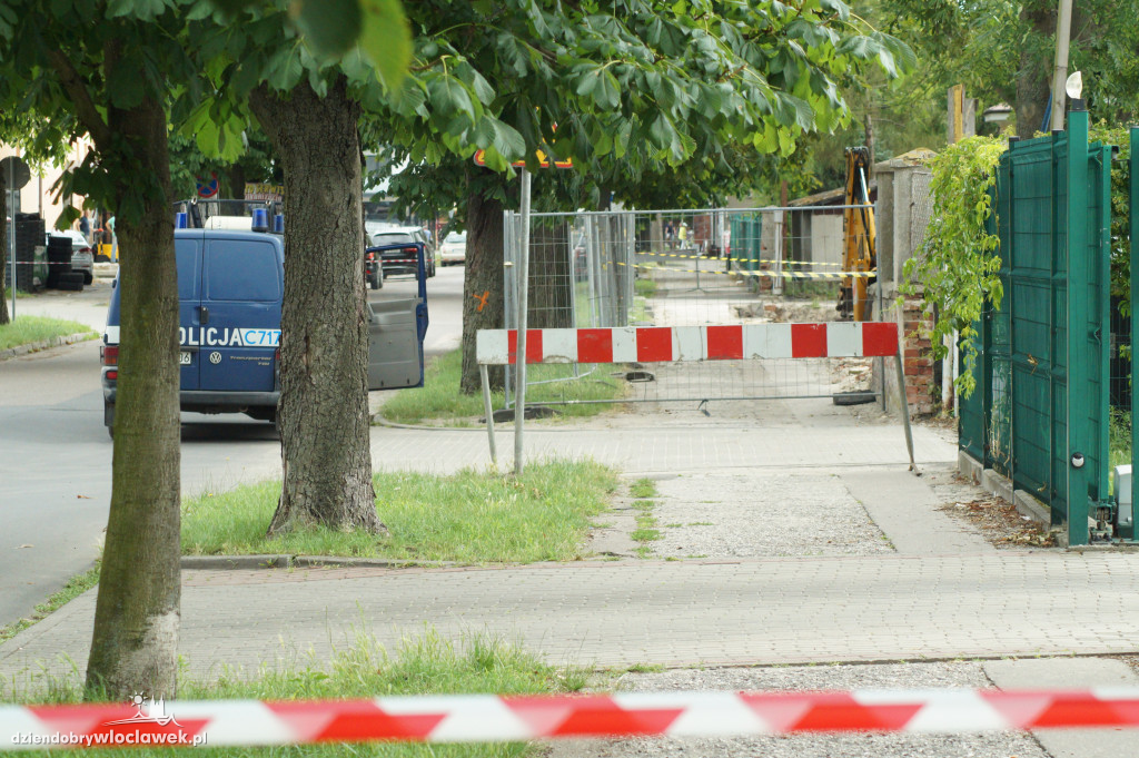 Niewybuch na budowie Sądu Okręgowego
