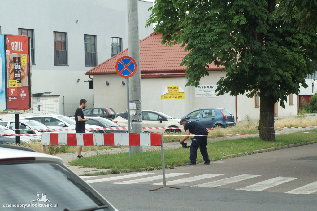 Niewybuch na budowie Sądu Okręgowego