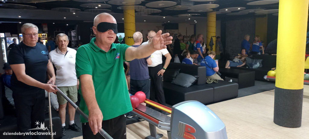 Mistrzostwa niewidomych w bowlingu we Włocławku