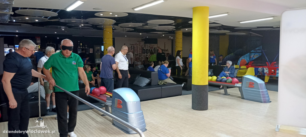 Mistrzostwa niewidomych w bowlingu we Włocławku