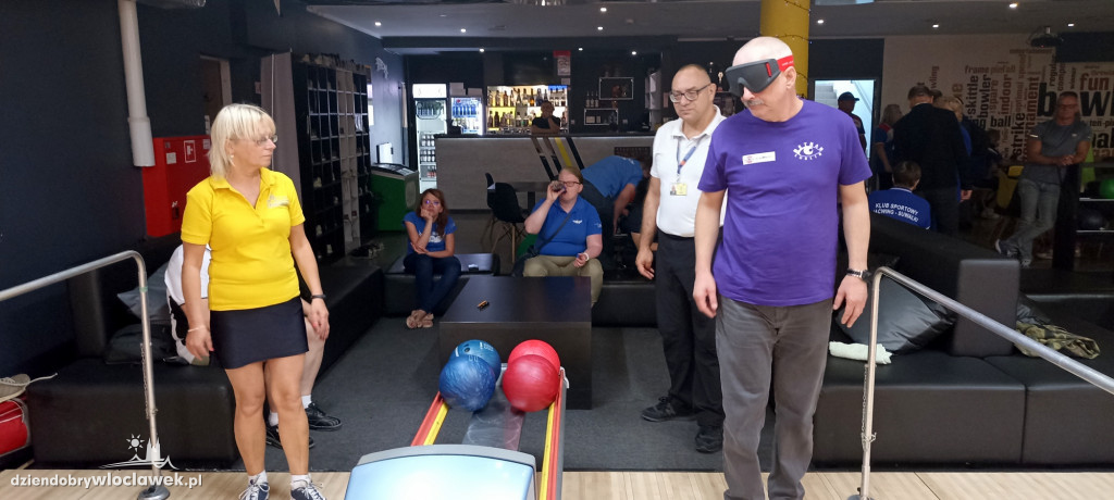 Mistrzostwa niewidomych w bowlingu we Włocławku