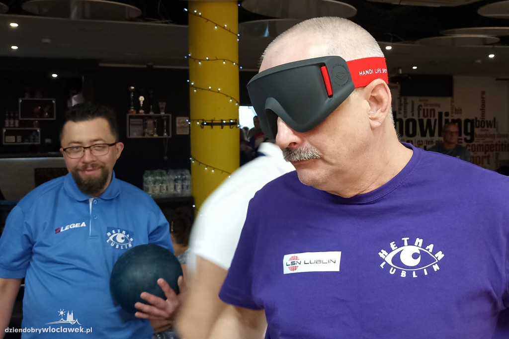 Mistrzostwa niewidomych w bowlingu we Włocławku