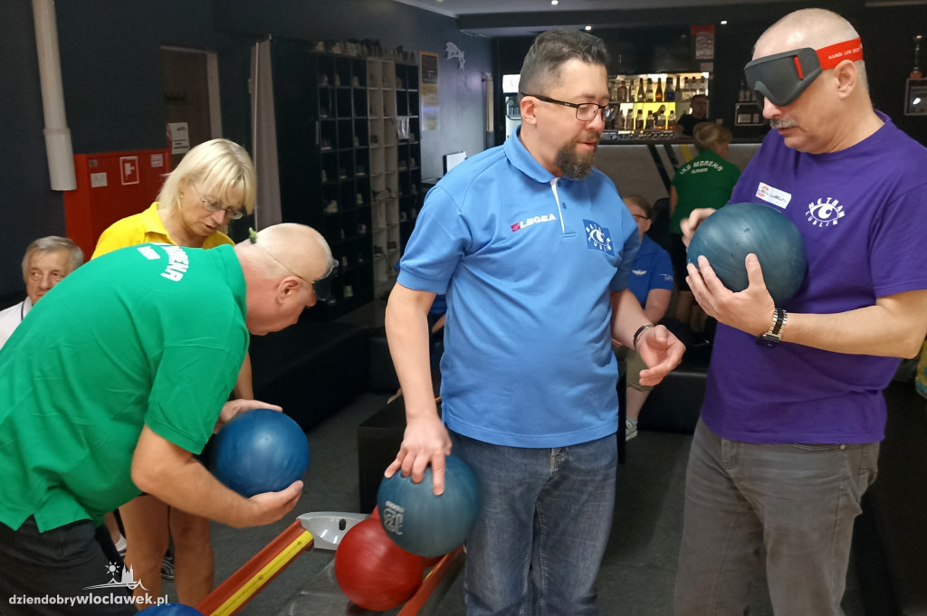 Mistrzostwa niewidomych w bowlingu we Włocławku