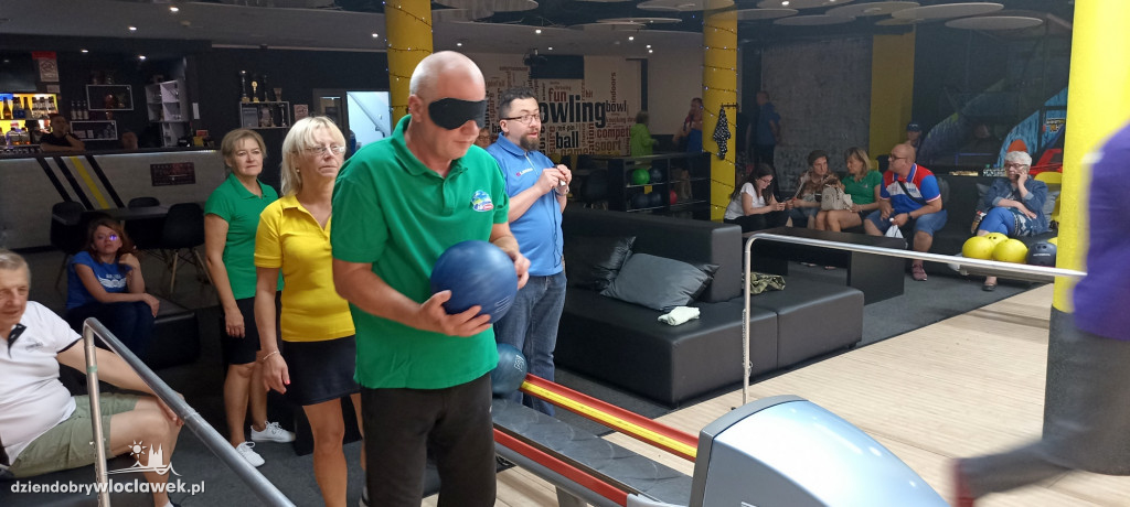 Mistrzostwa niewidomych w bowlingu we Włocławku