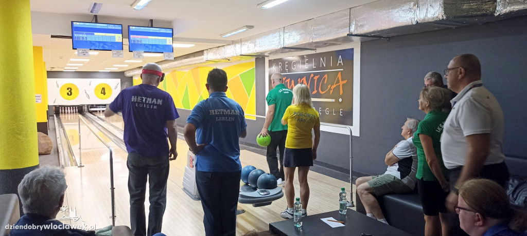 Mistrzostwa niewidomych w bowlingu we Włocławku