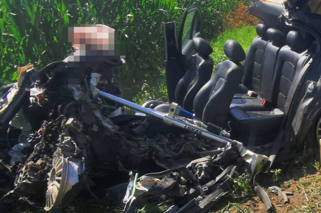 Wypadek między Brześciem a Radziejowem