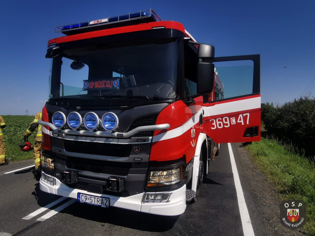 Wypadek między Brześciem a Radziejowem