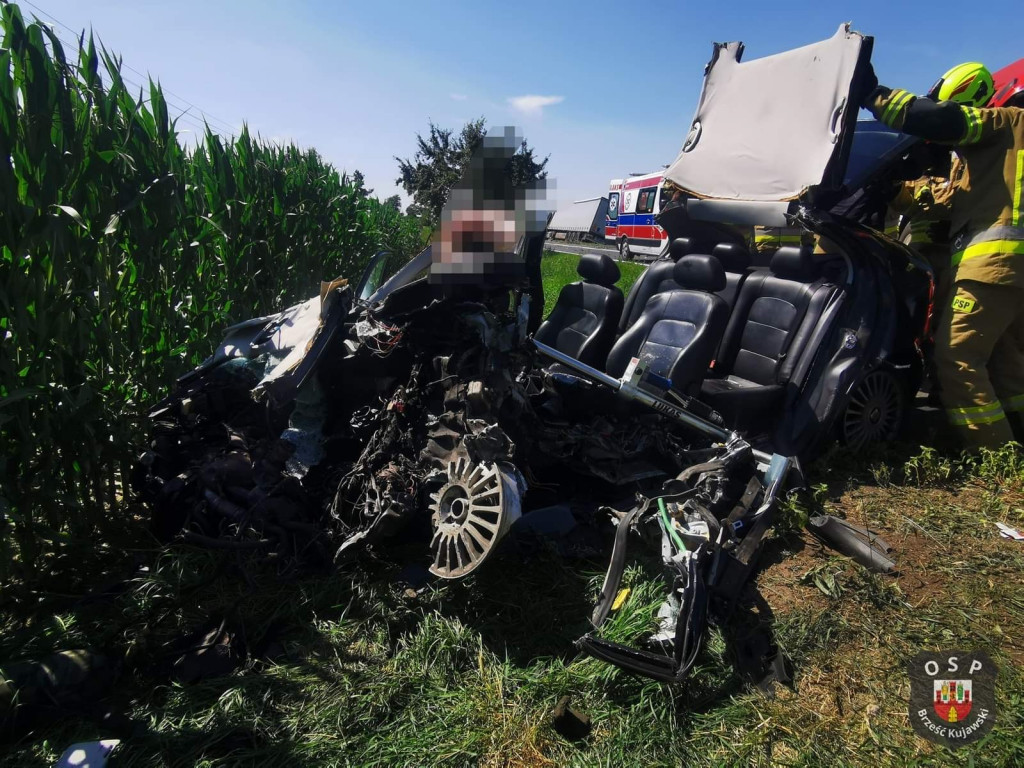 Wypadek między Brześciem a Radziejowem