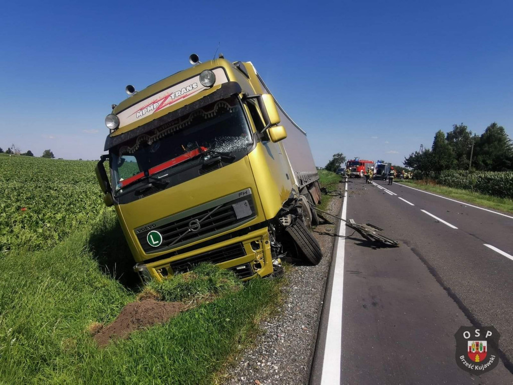 Wypadek między Brześciem a Radziejowem