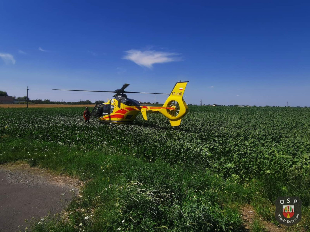 Wypadek między Brześciem a Radziejowem