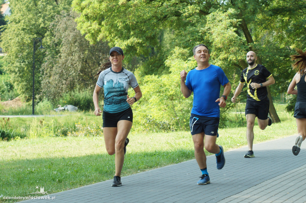 parkrun we włocławskim parku