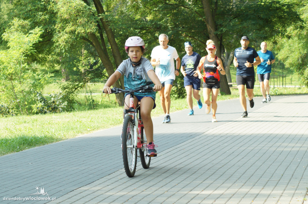 parkrun we włocławskim parku