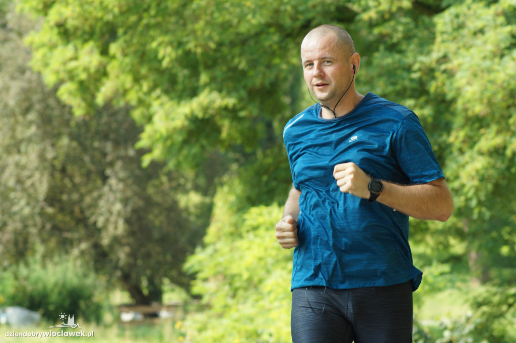 parkrun we włocławskim parku