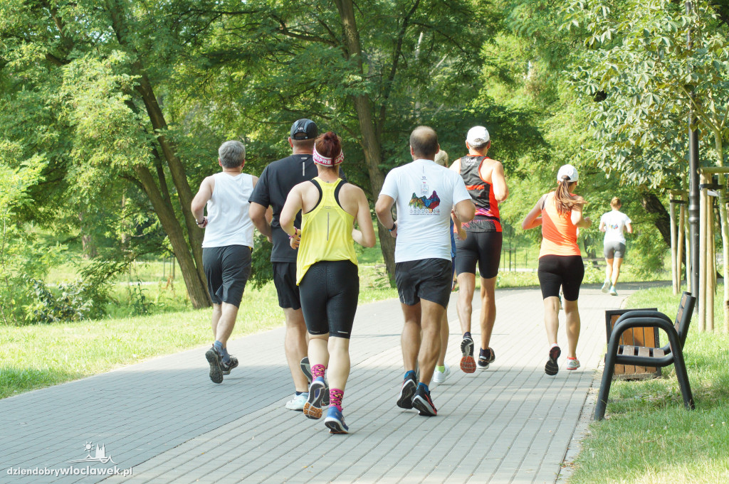 parkrun we włocławskim parku