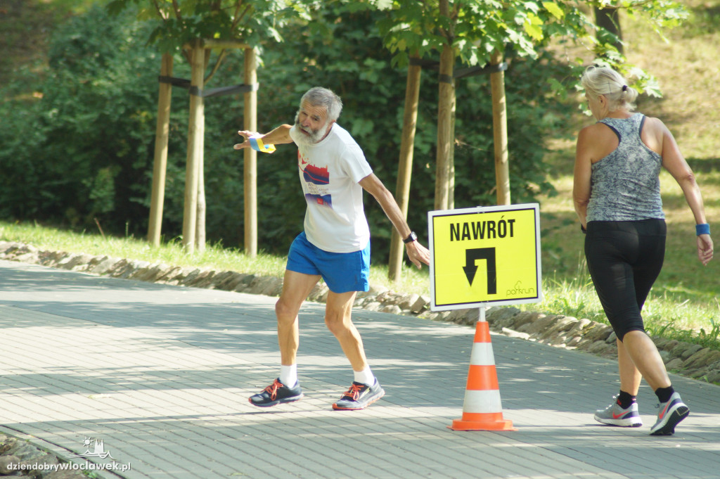 parkrun we włocławskim parku