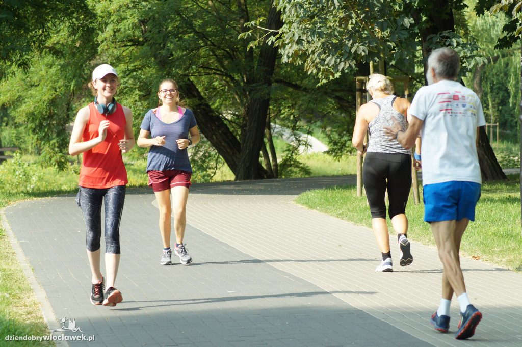 parkrun we włocławskim parku