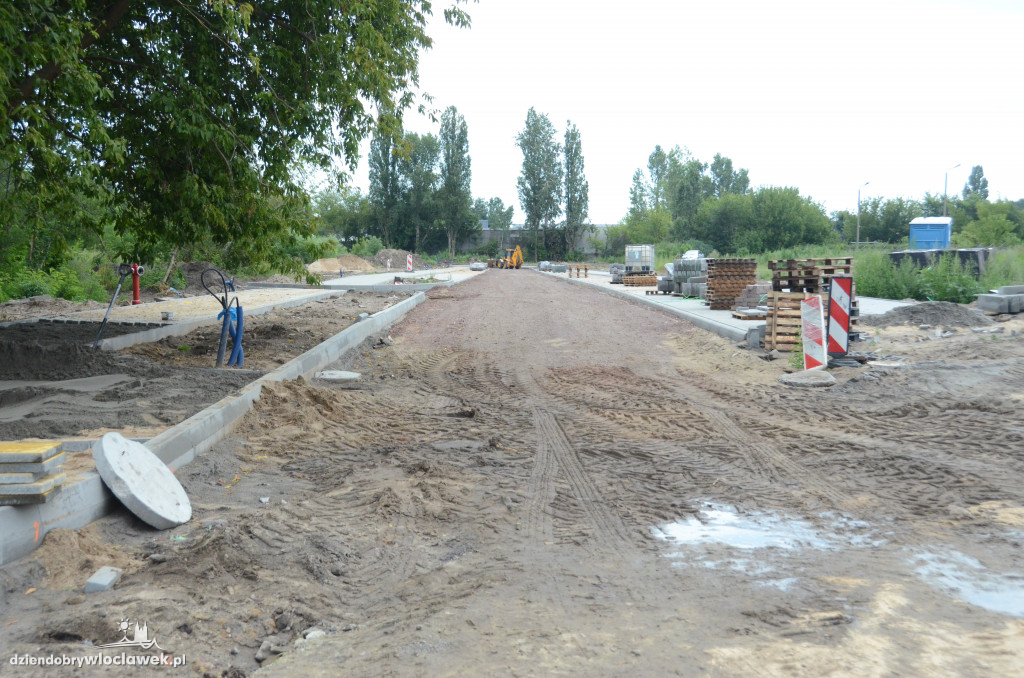 Budowa dróg przy ul. Celulozowej