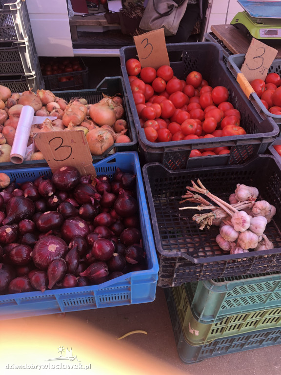 Ceny na targowisku przy Kaliskiej