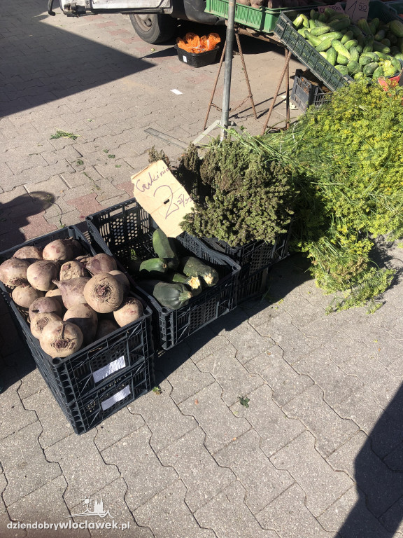 Ceny na targowisku przy Kaliskiej