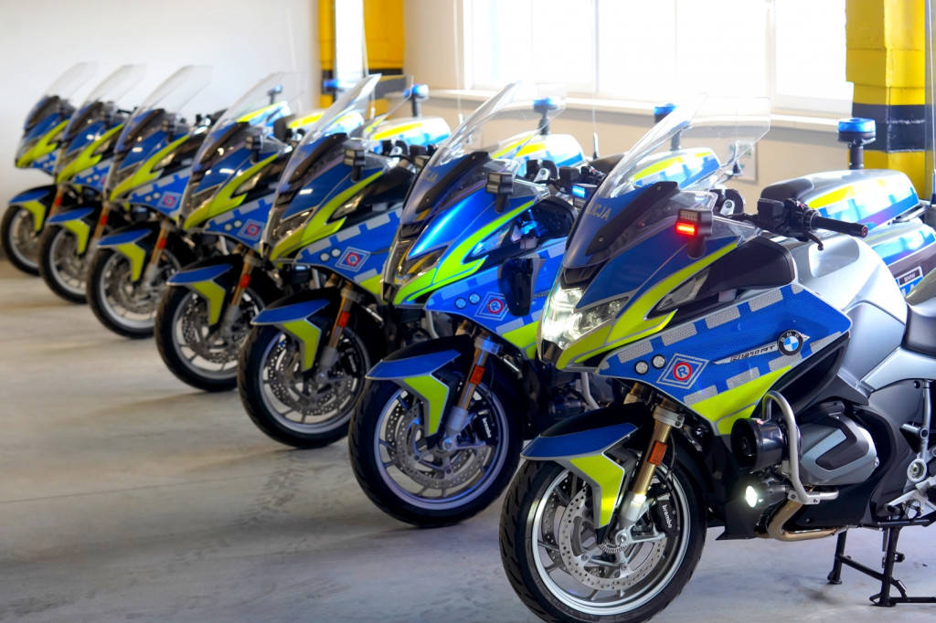 Nowe motocykle dla włocławskiej drogówki