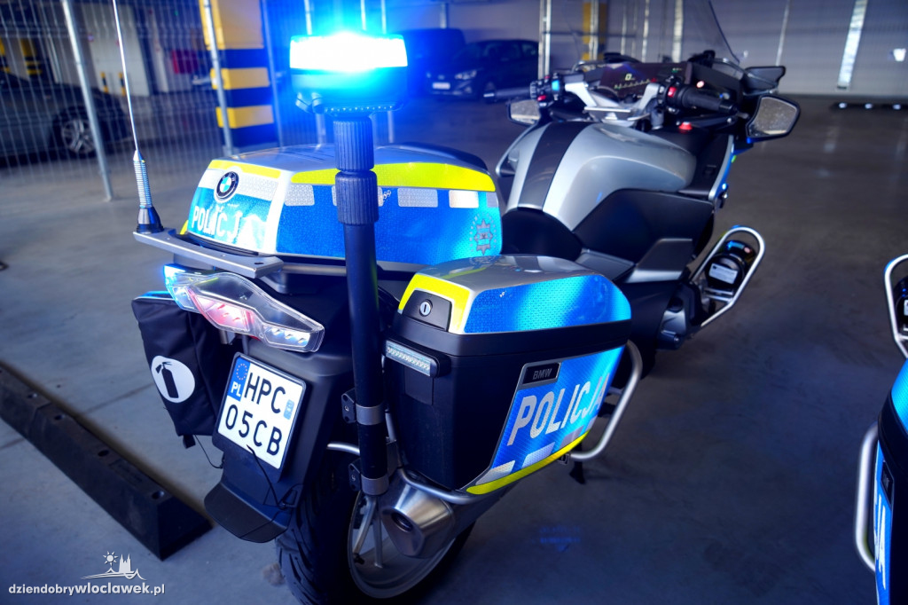 Nowe motocykle dla włocławskiej drogówki
