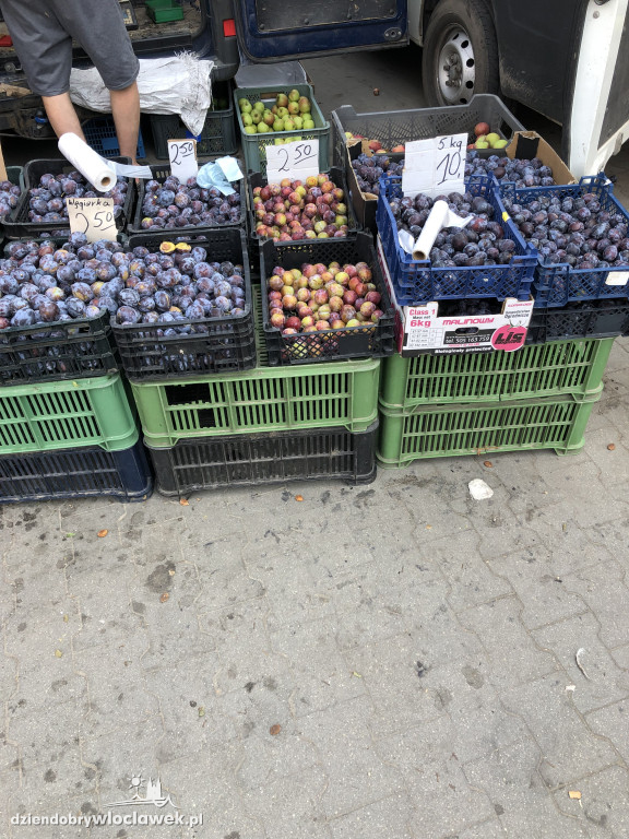 Ceny na targowisku przy Kaliskiej