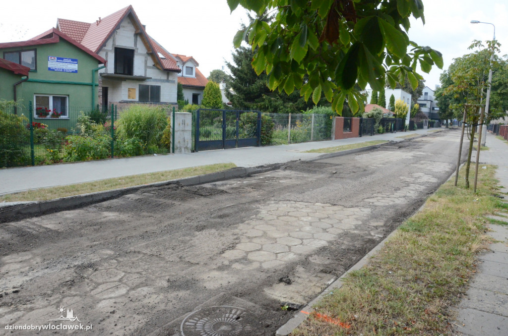 Remont jezdni na ul. Leśnej