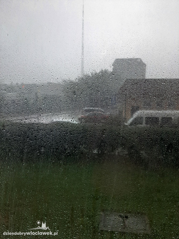Wielka ulewa we Włocławku