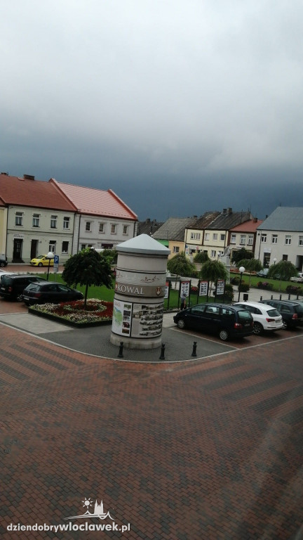 Wielka ulewa we Włocławku