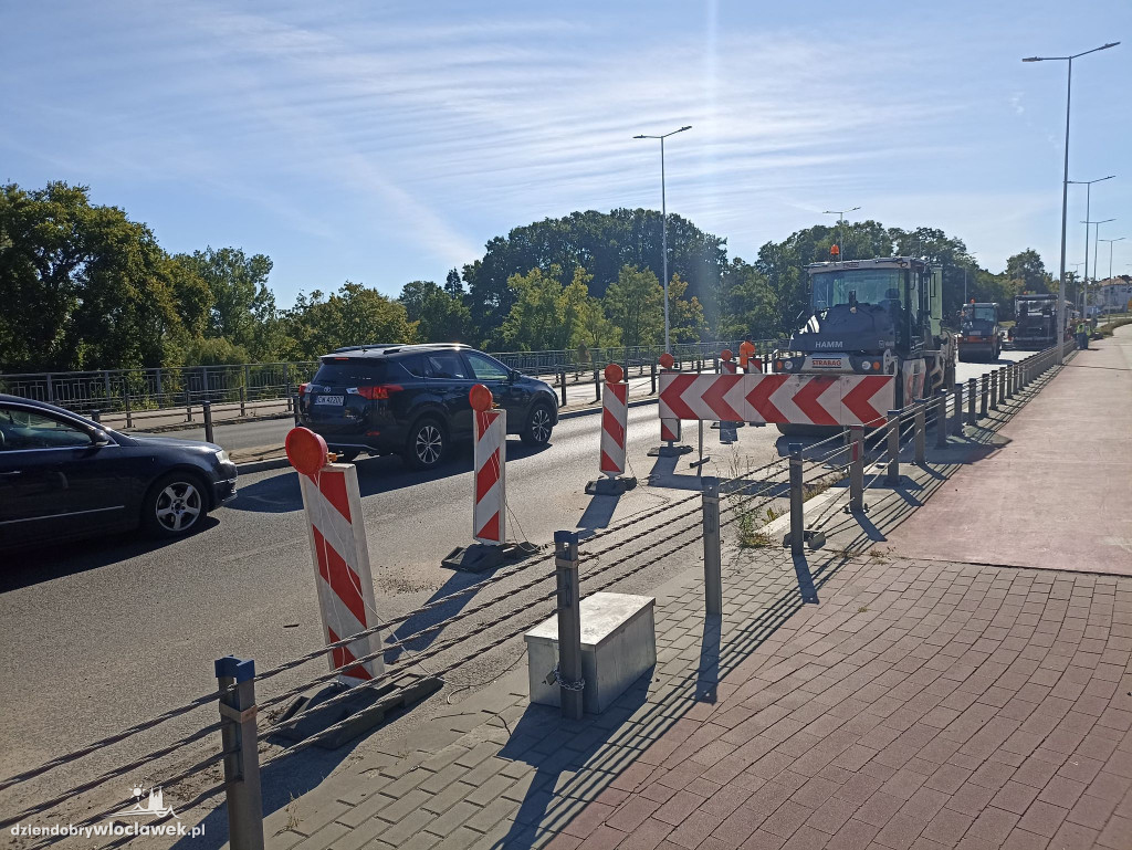 Wreszcie finał naprawy na moście na Okrzei