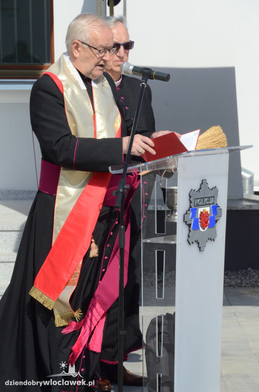 Uroczyste otwarcie posterunku policji w Brześciu Kuj.