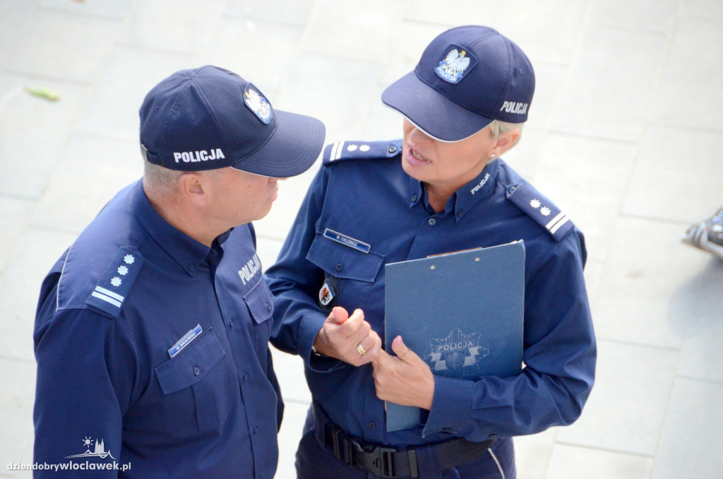 Uroczyste otwarcie posterunku policji w Brześciu Kuj.