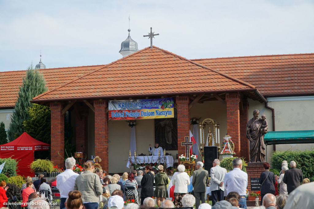 Odpust w sanktuarium w Skępem