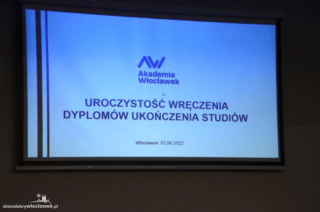 Wręczenie dyplomów w PANS
